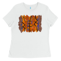 White basketball brushstroke Ladies Tee - Zillion Design Studio