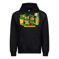 Black St. Patrick's Day Teacher coffee cups Urban Hoodie - HowdyJamesFarm