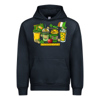 Navy St. Patrick's Day Teacher coffee cups Urban Hoodie - HowdyJamesFarm