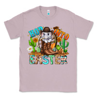 Lilac Hop Into Easter Bunny Western Classic Tee - CowhideDigitalArt