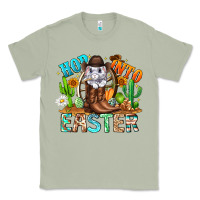 Matcha Hop Into Easter Bunny Western Classic Tee - CowhideDigitalArt