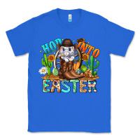 True Royal Hop Into Easter Bunny Western Classic Tee - CowhideDigitalArt