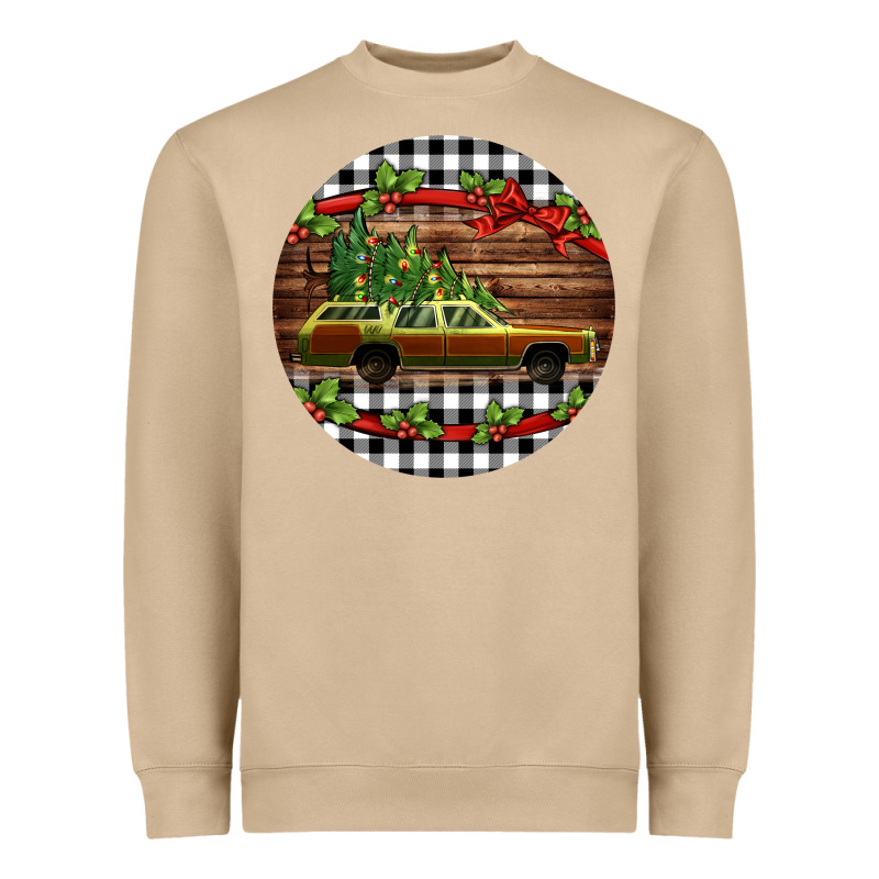 Christmas Vacation Car Christmas Heavyweight Sweatshirt by Jasminsmagicworld | Teevron