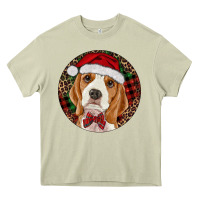 Mossy beagle christmas ornament Heavy Core Tee - RanaPortraitStore