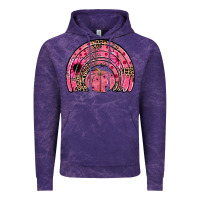 Cloud Purple pumpkin ribbon rainbow Vintage Hoodie - JahusDesignShop