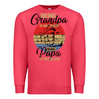 Cardinal Being Grandpa İs An Honor Being Papa İs Priceless Premium Sweatshirt - Bettercallsaul