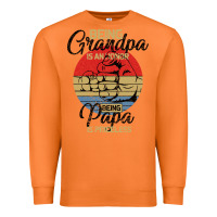 Carrot Being Grandpa İs An Honor Being Papa İs Priceless Premium Sweatshirt - Bettercallsaul