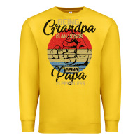 Lemon Being Grandpa İs An Honor Being Papa İs Priceless Premium Sweatshirt - Bettercallsaul