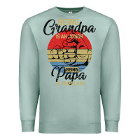 Seafoam Being Grandpa İs An Honor Being Papa İs Priceless Premium Sweatshirt - Bettercallsaul