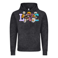 Vintage Black dog paw love Vintage Hoodie - RanaPortraitStore