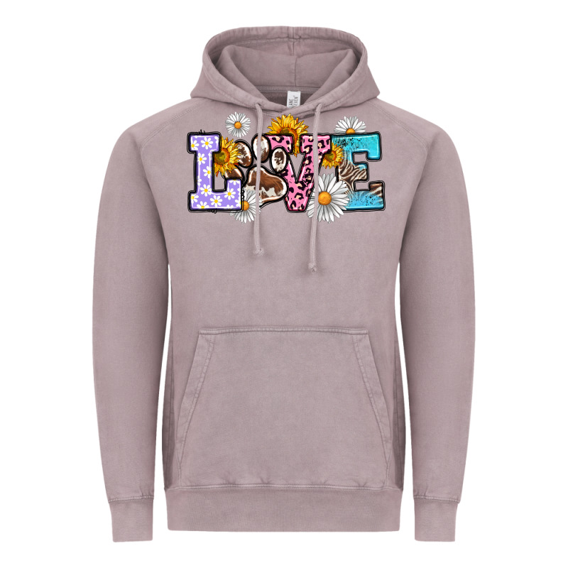 Dog Paw Love Vintage Hoodie by RanaPortraitStore | Teevron