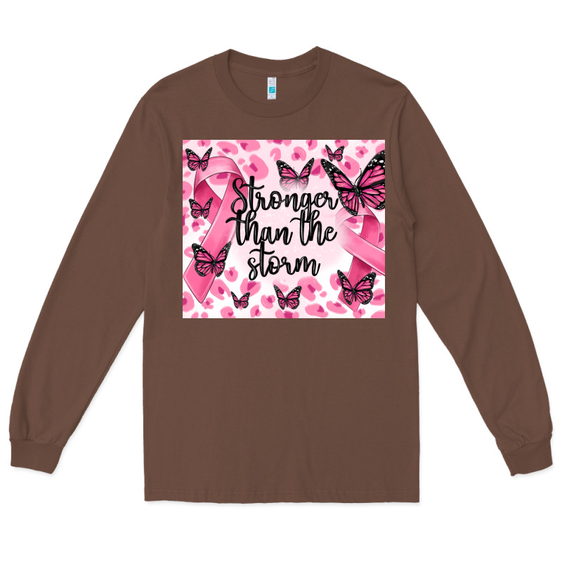 Stronger Than The Storm Long Sleeve Tee by MaliasSmallBusiness | Teevron