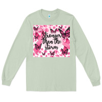 Matcha stronger than the storm Long Sleeve Tee - MaliasSmallBusiness