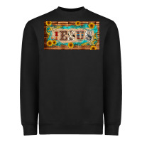 Black jesus western patterns license plate template Heavyweight Sweatshirt - BarkalooDesign