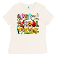 Bone pre school energy Ladies Tee - texasbilliewilder