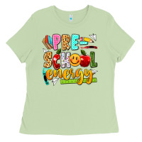 Matcha pre school energy Ladies Tee - texasbilliewilder