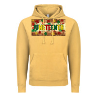 Vintage Mustard juneteenth licence plate template Vintage Hoodie - Artiststas