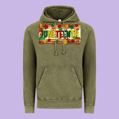 Juneteenth Licence Plate Template Vintage Hoodie Designed By Artiststas