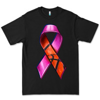 Black Breast Cancer Ribbon Basketball Premium Tee - texasbilliewilder