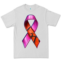 Breast Cancer Ribbon Basketball Premium Tee | Teevron