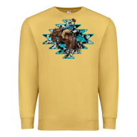 Antique Gold western cowboy Premium Sweatshirt - RanaPortraitStore