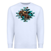 White western cowboy Premium Sweatshirt - RanaPortraitStore