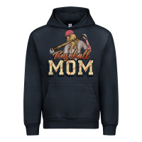 Navy Baseball mom Urban Hoodie - HowdyJamesFarm