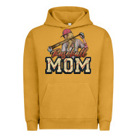 Pigment Peanut Butter Baseball mom Urban Hoodie - HowdyJamesFarm