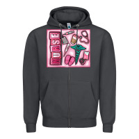 Smoke nurse Zipper Hoodie - MaliasSmallBusiness