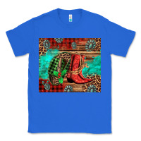 True Royal country boots and cowboy hat christmas Classic Tee - Jasminsmagicworld