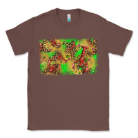 Chestnut mardi gras crawfish and glitter background Classic Tee - AdoDesignShop