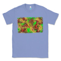 Colony Blue mardi gras crawfish and glitter background Classic Tee - AdoDesignShop