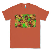 Copper mardi gras crawfish and glitter background Classic Tee - AdoDesignShop