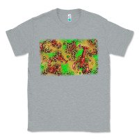 Heather Grey mardi gras crawfish and glitter background Classic Tee - AdoDesignShop