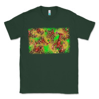 Sports Green mardi gras crawfish and glitter background Classic Tee - AdoDesignShop