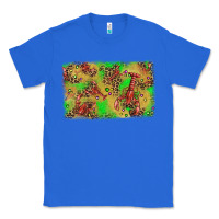 True Royal mardi gras crawfish and glitter background Classic Tee - AdoDesignShop
