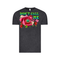 Vintage Black dont call me with pink phone and letters Vintage Tee - AdoDesignShop