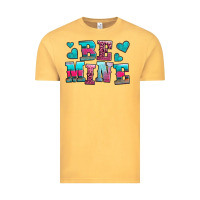 Vintage Mustard be mine western valentine's day no background Vintage Tee - AdoDesignShop
