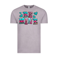 Be Mine Western Valentine's Day No Background Vintage Tee | Teevron