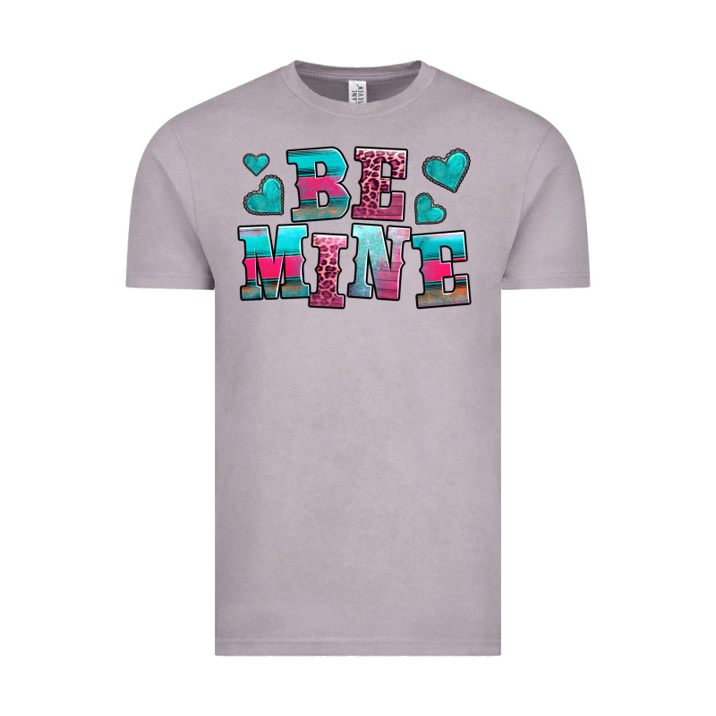 Be Mine Western Valentine's Day No Background Vintage Tee by AdoDesignShop | Teevron
