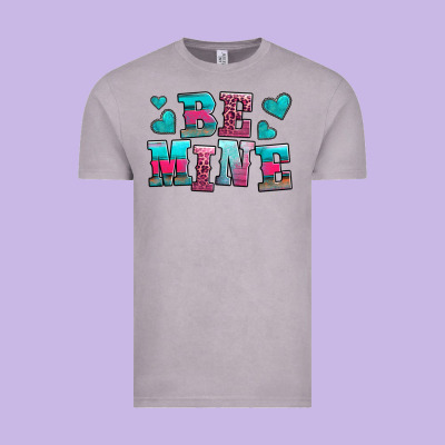 Be Mine Western Valentine's Day No Background Vintage Tee Designed By Adodesignshop
