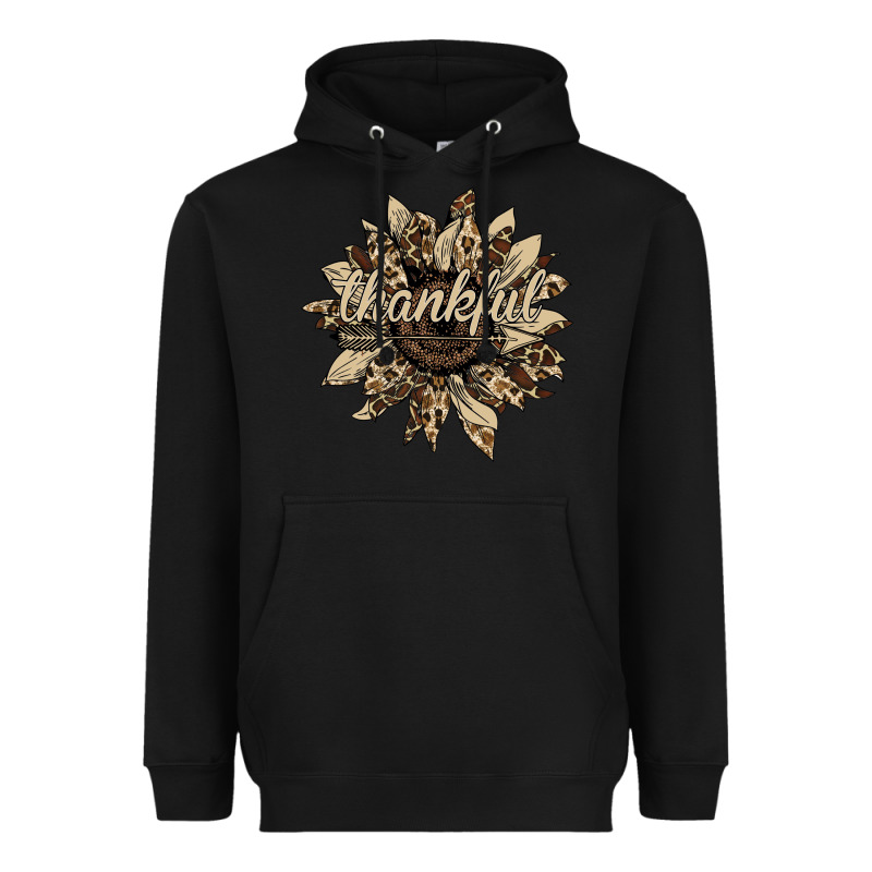 Thankful Sunflower Heavyweight Hoodie by Bettercallsaul | Teevron