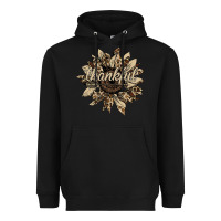 Black thankful sunflower Heavyweight Hoodie - Bettercallsaul