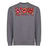 Storm happy valentines day paws Heavyweight Sweatshirt - NancyCooperArtShop