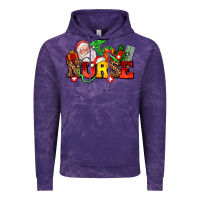 Cloud Purple nurse with Christmas Vintage Hoodie - AdoDesignShop