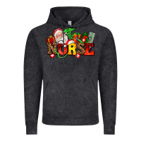 Vintage Black nurse with Christmas Vintage Hoodie - AdoDesignShop