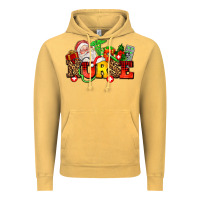 Nurse With Christmas Vintage Hoodie | Teevron