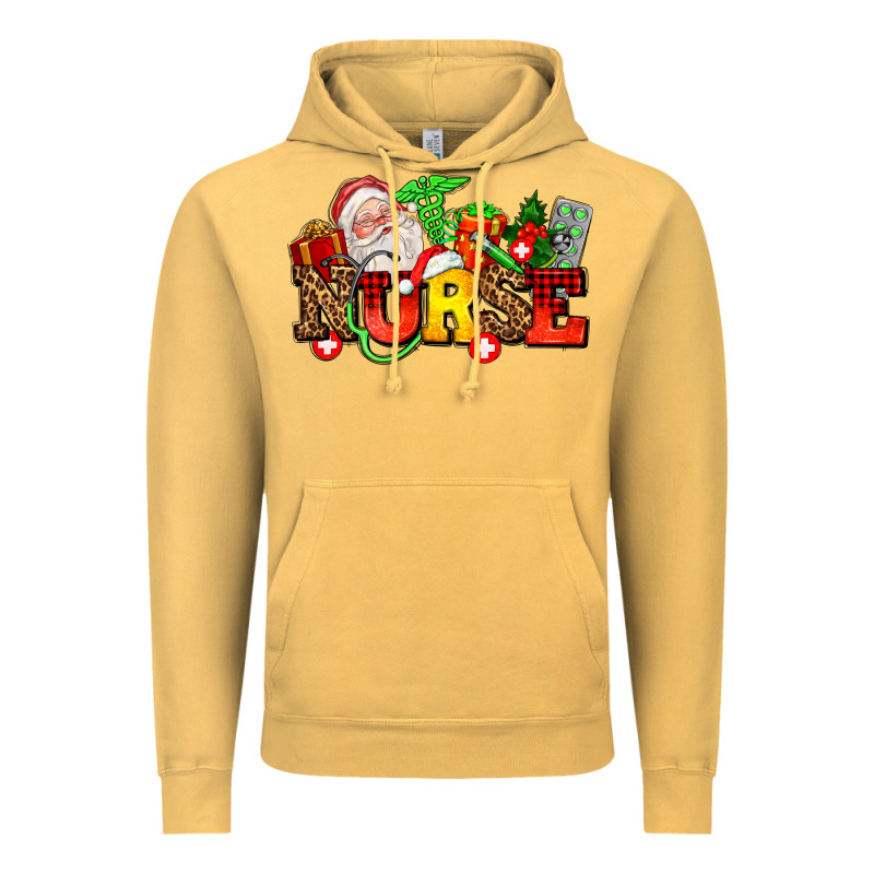 Nurse With Christmas Vintage Hoodie by AdoDesignShop | Teevron