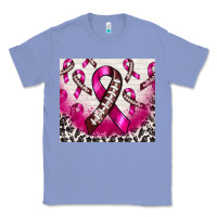 Colony Blue breast cancer american football ribbon Classic Tee - NancyCooperArtShop