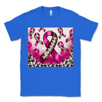 True Royal breast cancer american football ribbon Classic Tee - NancyCooperArtShop
